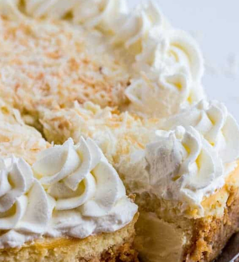 Coconut Cream Pie Cheesecake