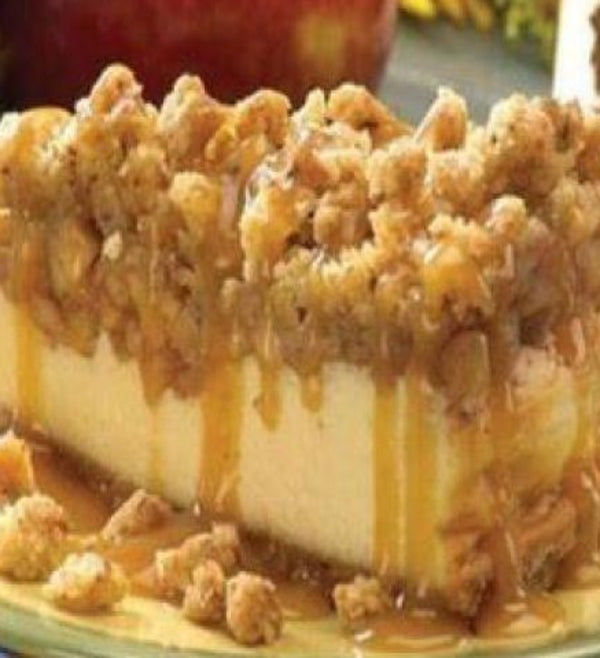 Apple Crisp Cheesecake