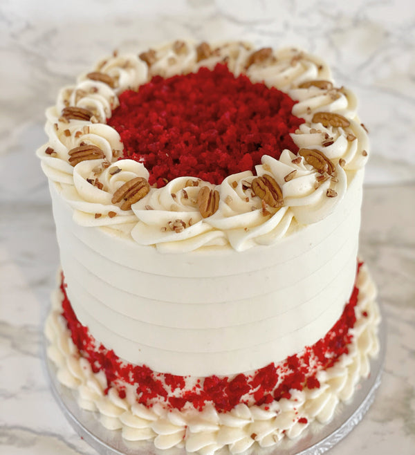 Traditional Cakes - 6 (Serves 8-10) / Southern Red Velvet / 